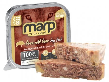 Marp Wild Boar vanička pro psy s divočákem 100 g