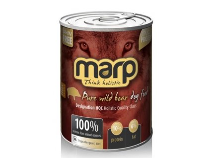 Marp Wild Boar konzerva pro psy s divočákem 400 g