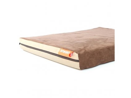 Matrace Aminela - 100x100x5cm Travel hnědá/béžová + ke každé objednávce náš HAF bag