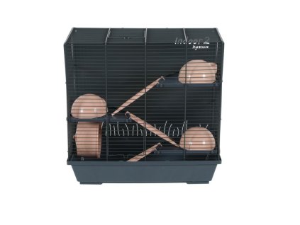 Klec křeček INDOOR 2 50cm Triplex losos