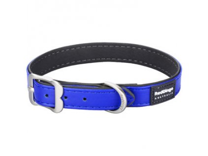 Obojek RED DINGO Elegant - Tmavě modrý (Velikost 15 mm)