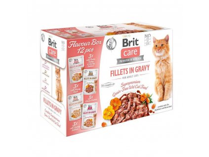 Brit Care Cat Fillets Gravy Flavour box