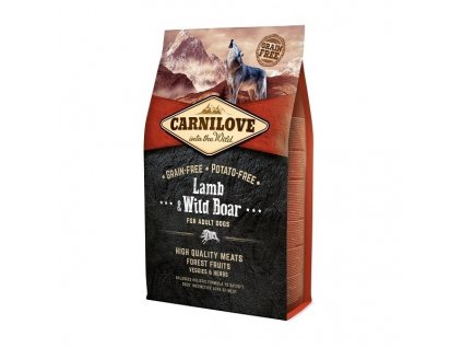 Carnilove Dog Lamb & Wild Boar for Adult 4kg