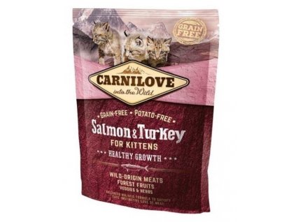 Carnilove Cat Salmon & Turkey for Kittens 400g