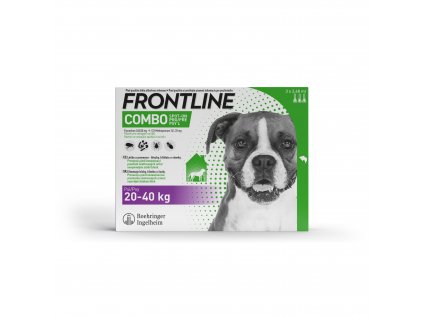 FRONTLINE COMBO spot on pro psy L (20 40kg) 3x2,68ml