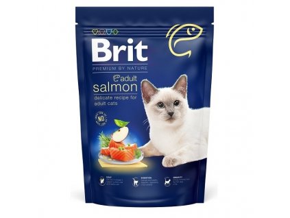 Brit Premium Cat by Nature Adult Salmon 1,5kg