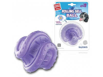 GiGwi míček Rolling Bell Ball 7,5 cm