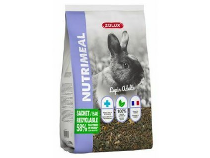 Krmivo pro králíky Adult NUTRIMEAL mix 800g Zolux