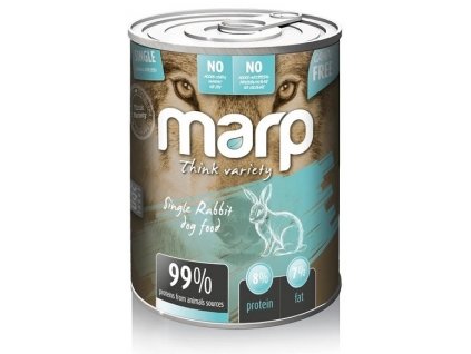 Marp Variety Single králík konzerva pro psy 400g