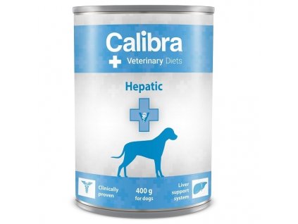 Calibra VD Dog Hepatic konzerva 400 g