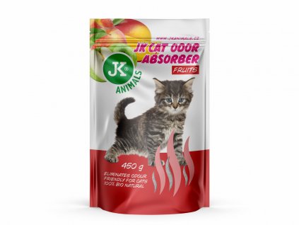 JK Fruits Absorber, pohlcovač zápachů s vůní ovoce, 450 g