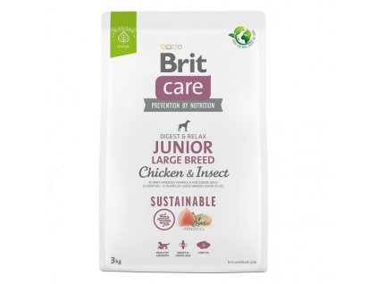 Brit Care Dog Sustainable Junior Large Breed 12kg1