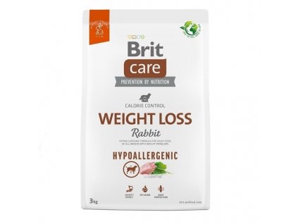 Brit Care Dog Hypoallergenic Weight Loss 3kg