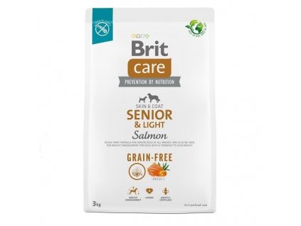 Brit Care Dog Grain free Senior 3kg