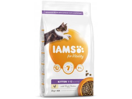 IAMS Cat Kitten Chicken 2 kg