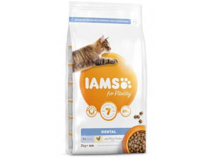 IAMS Cat Adult Dental Chicken 2 kg