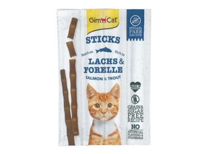 25892 gimpet pochoutka sticks losos pstruh 4ks