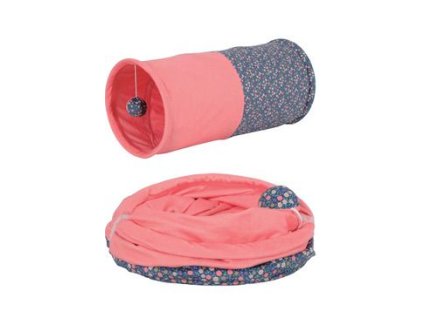 25937 hracka kocka ethicat floral tunel sustici catnip zolux