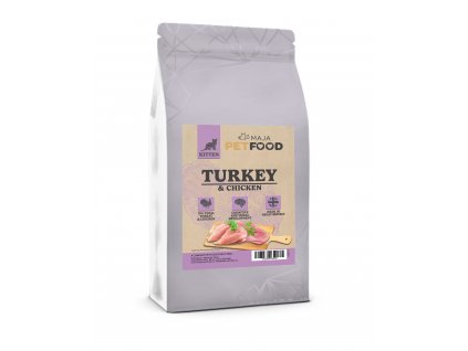 MaJa Pet Food kotě Krocan s kuřecím 1.5 kg