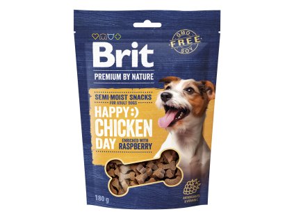 Brit Premium Dog by Nature semi-moist Snacks Chicken 180g