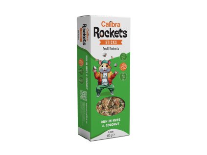 Calibra ROCKETS Stick Small Rodents Rich in Nuts a Coconut 120 g