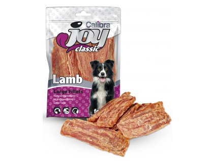 3293 calibra joy dog classic large lamb fillets 80 g