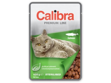 3419 calibra cat kapsa premium sterilised salmon 100 g