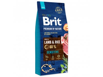 3797 1 brit premium by nature sensitive lamb 15 kg