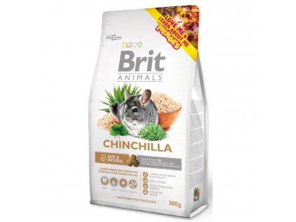 392 1 Brit Animals chinchila complete 300 g