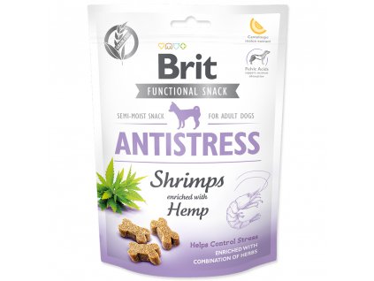 3929 brit care dog functional snack antistress shrimps 150 g
