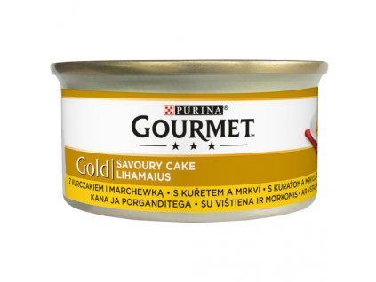 878 1 gourmet gold savoury cake s kuretem a mrkvi 85 g