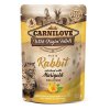 6992 carnilove cat pouch kitten rabbit enriched marigold 85 g