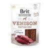 Brit pamlsky Jerky Venison Protein Bar 80 g