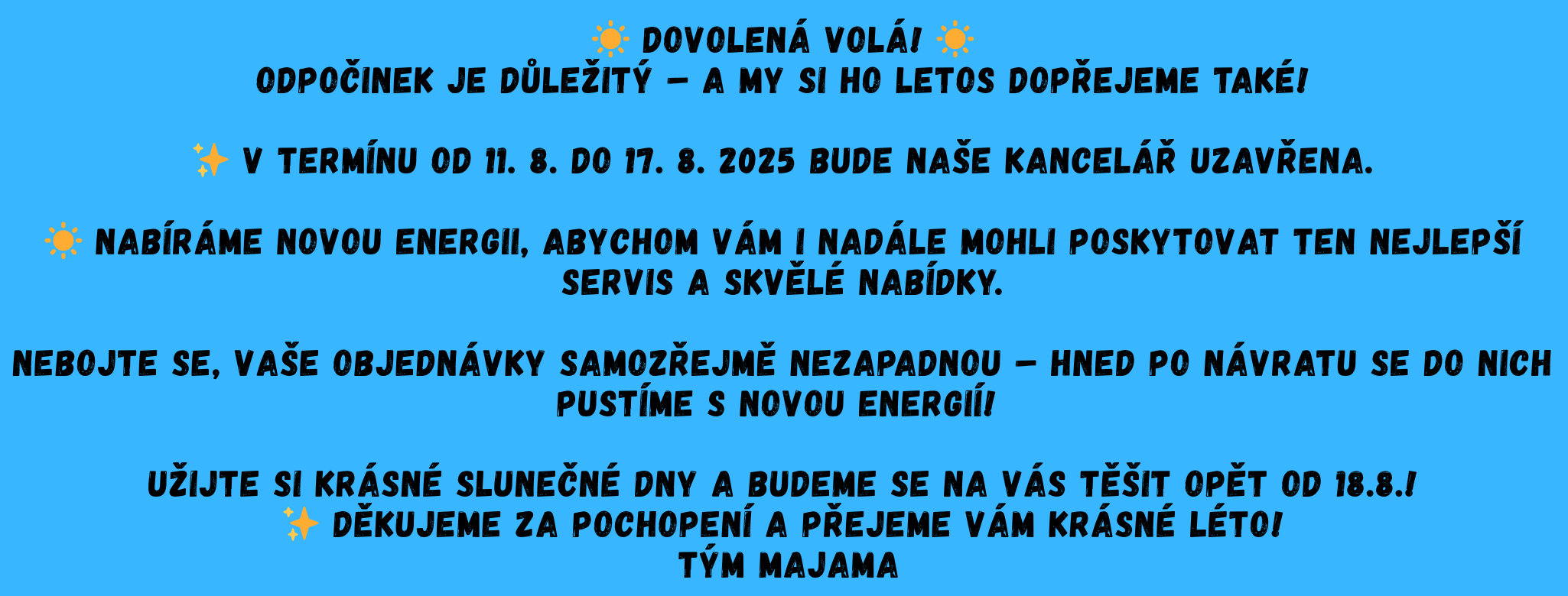 dovolená