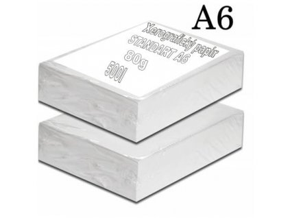 20 x STANDARD COPY A6/80gr xerografický papír/500listů