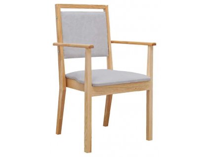Židle seniorská, potah koženka IRIS