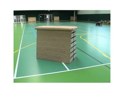 Švédská bedna, konická 7-dílná, kůže, výška 105 cm