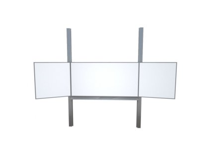 keramicka tabule triptych na pylonech bila