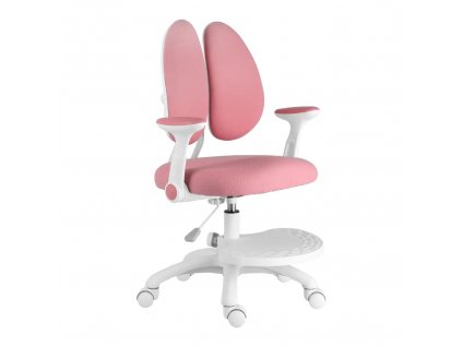Dětská rostoucí židle SONJA bílá / růžová