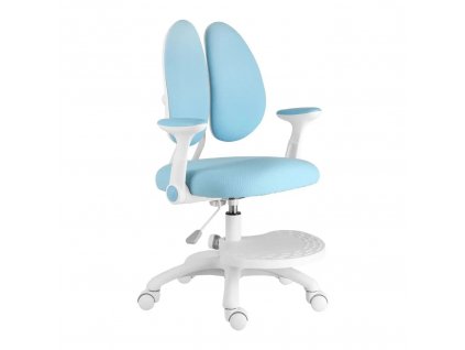 Dětská rostoucí židle SONJA bílá / modrá