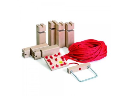 Týmová hra Postav dřevěnou věž