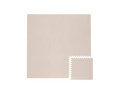 Pěnová hrací podložka 131 x 131 cm puzzle Blush