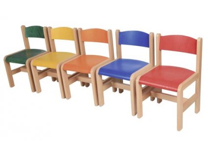 Židle buk masiv, barvená