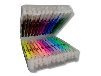 Screenshot 2025 08 10 at 19 58 48 Barevné gelové propisky sada 48 ks TOP KING