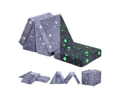 Screenshot 2025 10 10 at 13 35 51 Dětská modulární pohovka a bunkr GREY STARS svítící Hřiště Piccolino