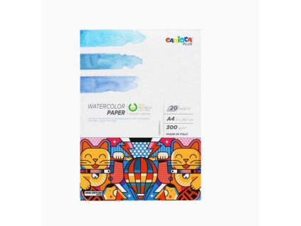 Screenshot 2025 10 10 at 16 19 43 Carioca Plus akvarelový papír A4 20 listů Magicoland