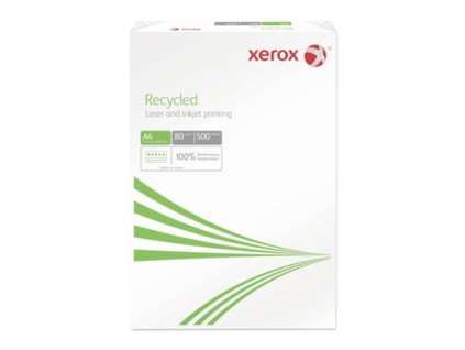 5 x balíček Xerox Recycled A4/80gr xerografický papír/500 listů nebělený