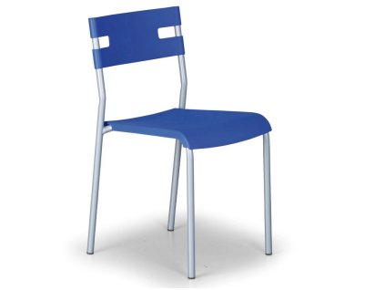 Screenshot 2025 12 15 at 16 04 42 Plastová jídelní židle LINDY modrá B2B Partner