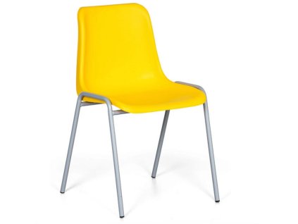 Screenshot 2025 12 15 at 16 12 58 Plastová jídelní židle AMADOR žlutá B2B Partner