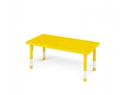 Screenshot 2026 01 08 at 13 44 47 Dětský výškově stavitelný stůl OBDÉLNÍK Barva Žlutá PETONA B2B